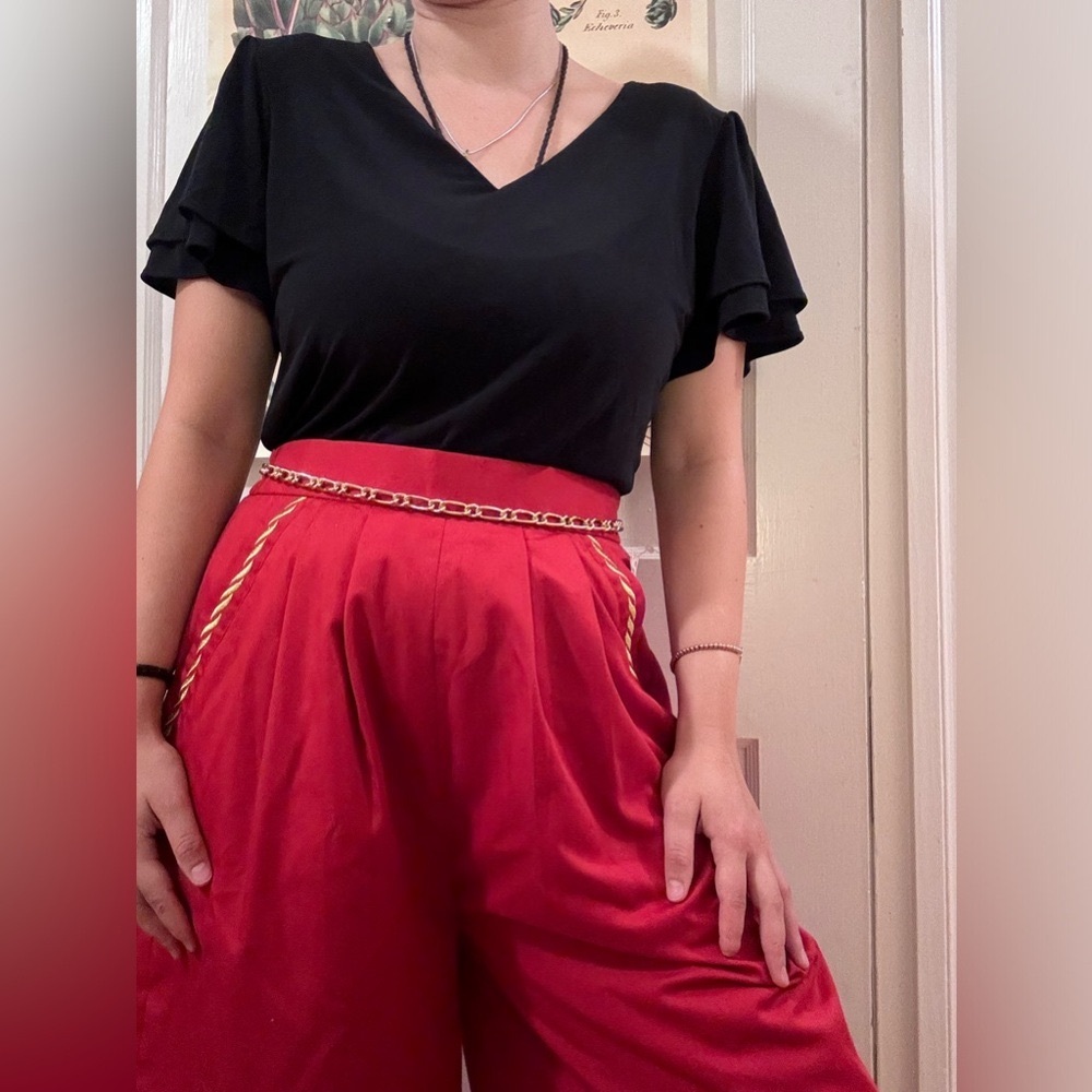 Vintage Deborah Laws Red Shorts
